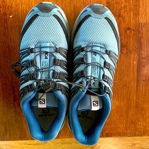 Salomon Women's Size 8 XA Comp 8 Trail Running Shoes 398586 Blue